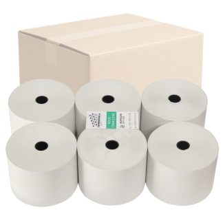 Papier do kas i drukarek fiskalnych 57x100 – Rolki termiczne 57 mm x 100m | Karton 36 sztuk