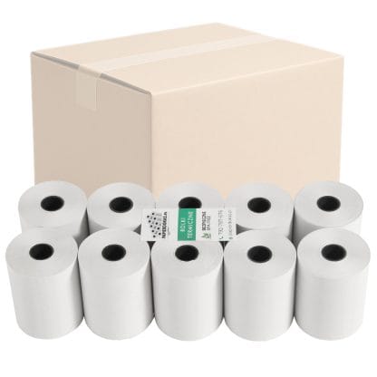 Rolki do kas fiskalnych 57x30 - Karton