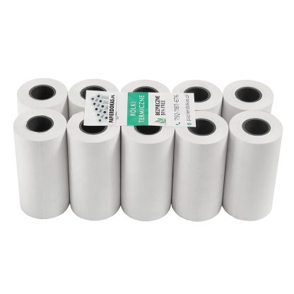 Rolki termiczne - 57mm x 10m - 10 sztuk