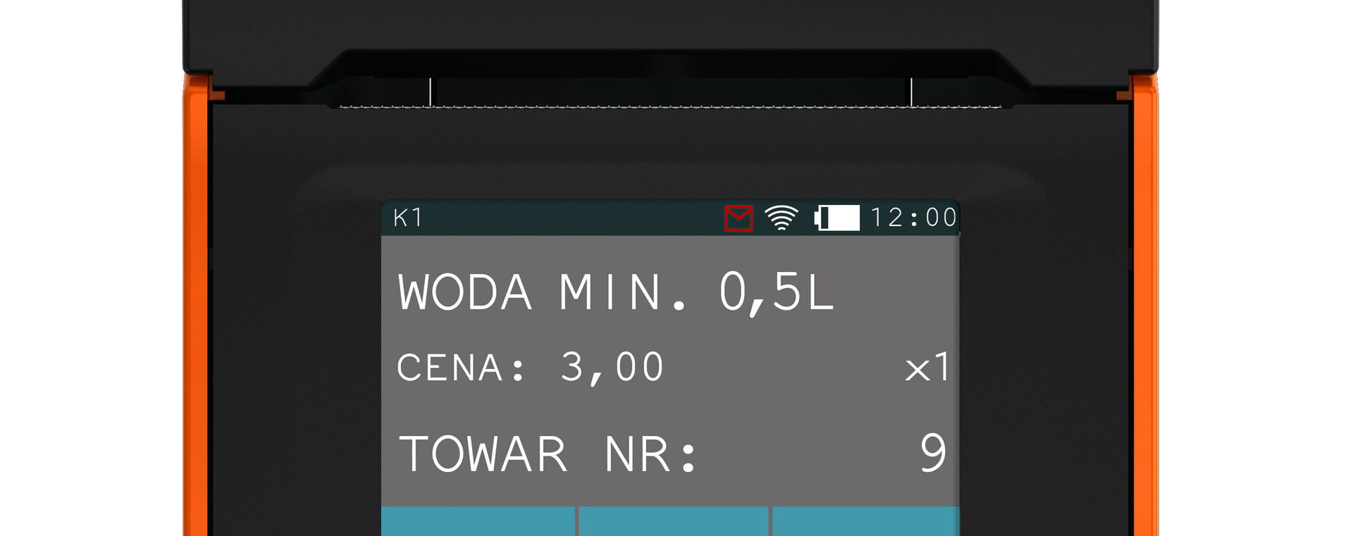 Błąd czerwona koperta kasa fiskalna Elzab K10 Online